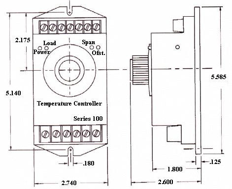 Thermocouple Temperature Controller Illustration