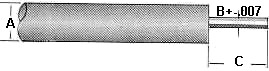 Straight Line Heater Pin