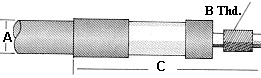 Straight Post Heater Hermetic Seal