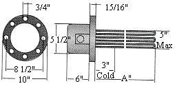  5 inch steel flange