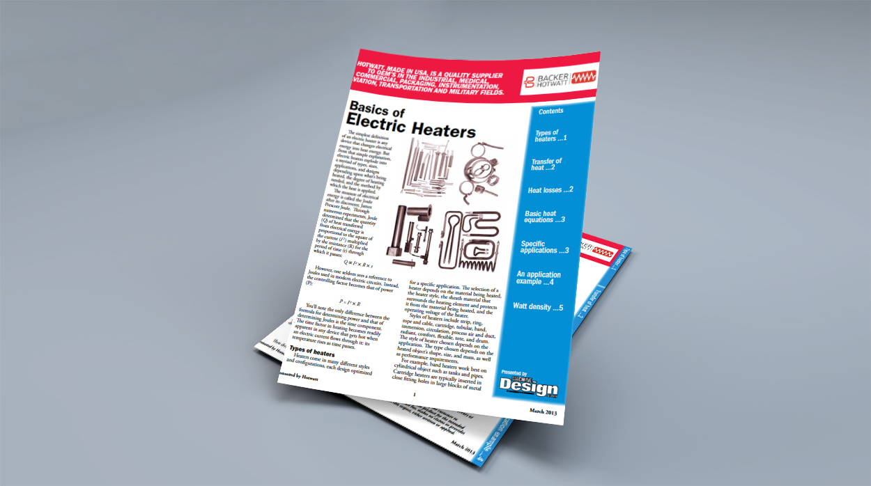 Heating Industry News and Blog Backer Hotwatt