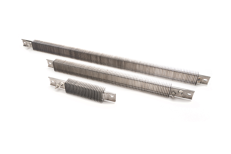 Strip and finned strip heaters