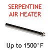serpentine air heater icon
